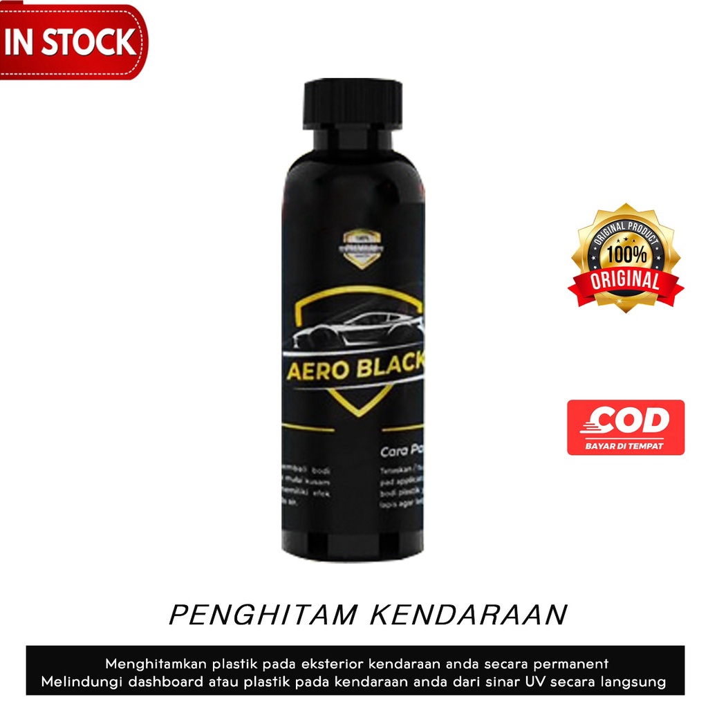 AERO BLACK LITE 30ml penghitam bodi kendaraan