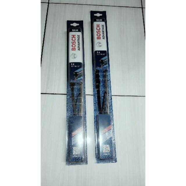 Daun karet wiper Avanza Xenia sepasang merk BOSCH