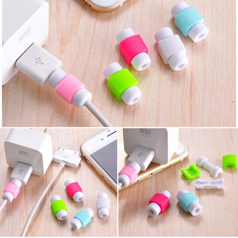 Cable Saver / Penutup Ujung Kabel Casan iPhone / Cable Protector / Pelindung Kabel / Lightning Saver