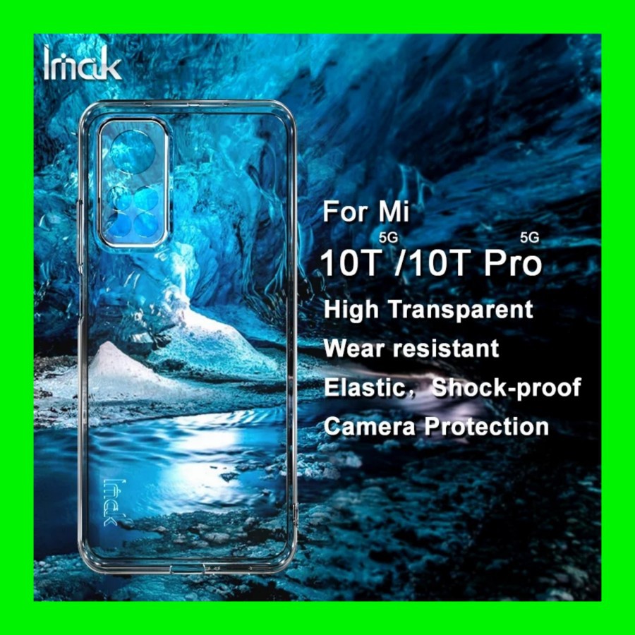 CASE CASING IMAK XIAOMI MI10T / MI 10T PRO SHOCKPROOF CLEAR CASE   READY STOCK CLEAR,LGSNG ORDER SAJ