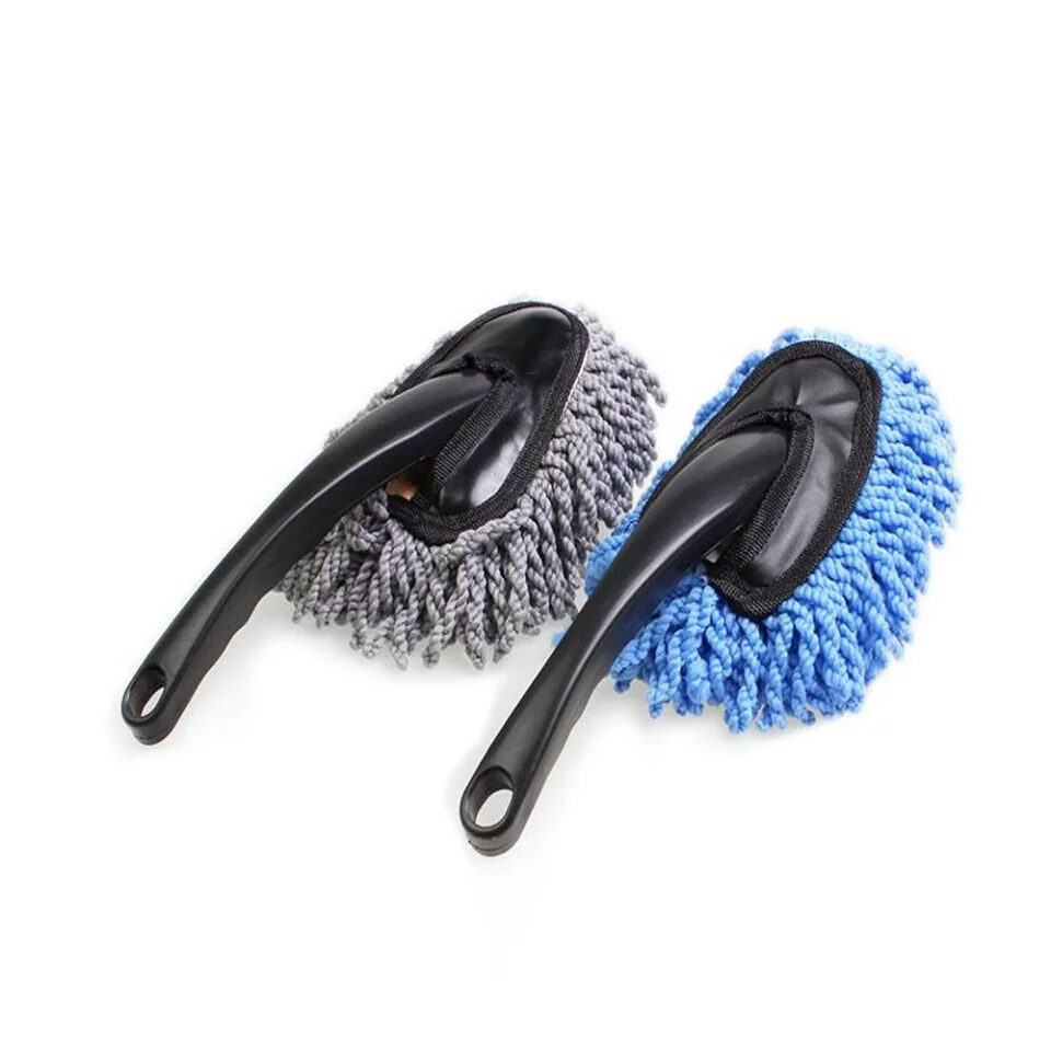 Kemoceng Microfiber / Sikat Pembersih Debu Mobil Clean Brush Multifungsi KM02