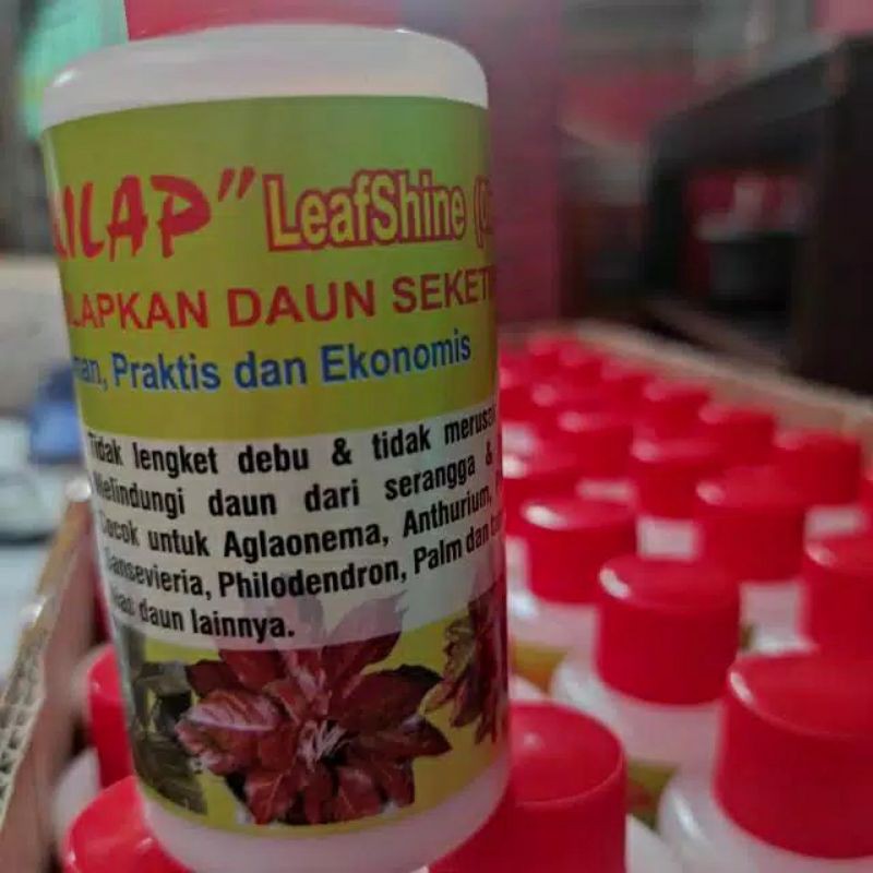 Kilap Daun Leafshine 100 ML semir Pengkilap Daun Seketika