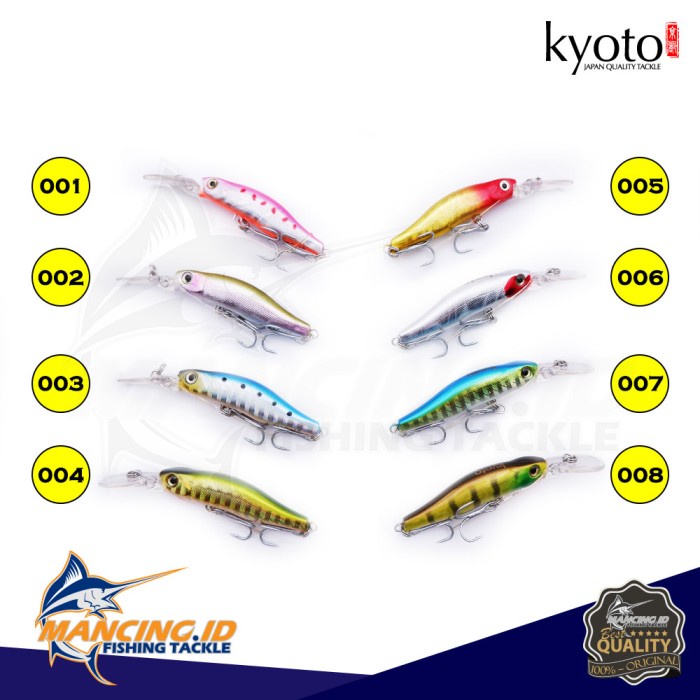 Umpan Lure Kyoto T-Rex Mini Combat 48S Sinking Umpan Pancing Buatan