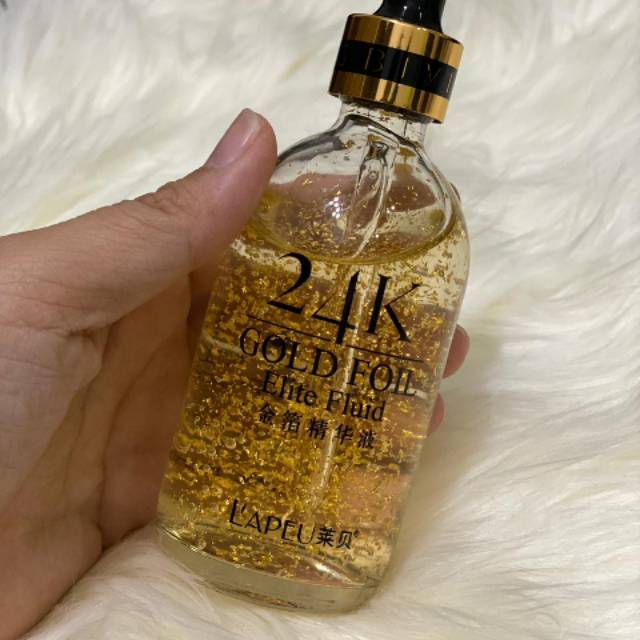 SERUM  24K GOLD FOIL LAPEU. SERUM PELEMBAB KULIT