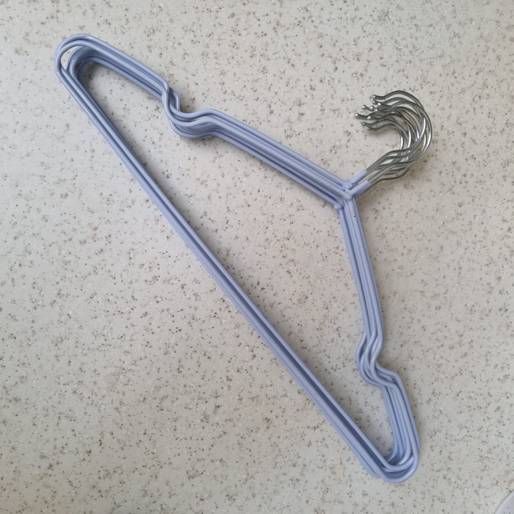 GANTUNGAN BAJU / CELANA/ HANDUK STAINLESS VOLANT ( PER PACK)