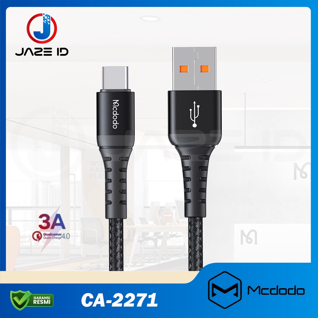 MCDODO CA-2271 Cable USB to Type C Fast Charge 3A Quick 4.0 Android