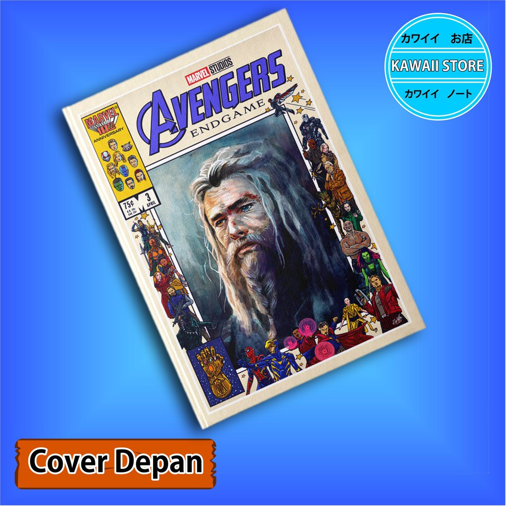 

Notebook / Pocket book Hard Cover Film Marvel Avengers THOR uk A5 & A6 / Notes Book