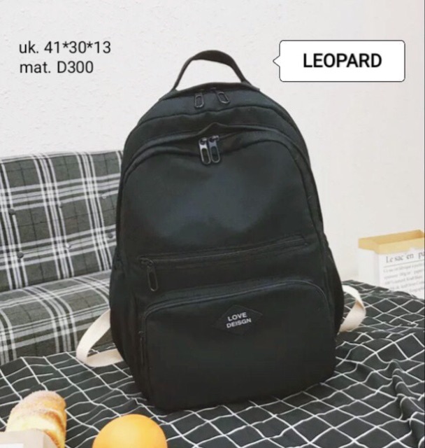 Ransel polos korea backpack polos murah ransel korea tas sekolah anak ransel love design murah polos