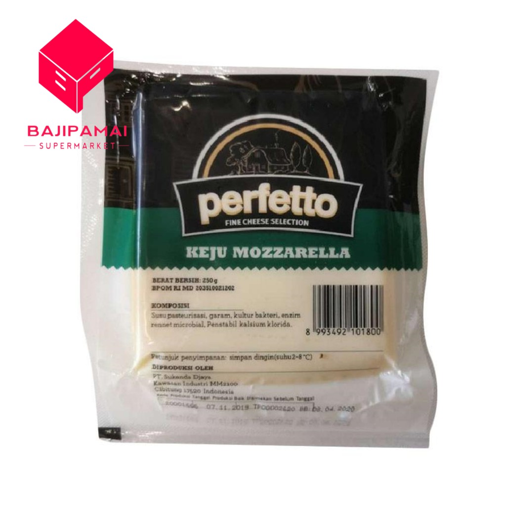 

Perfetto Keju Mozarella [250 g]