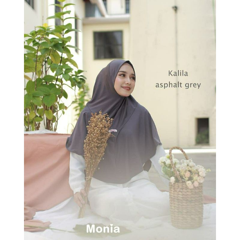 Kalila Hijab by Monia Hijab Kids size  XL Dewasa | Hijab syari terlaris