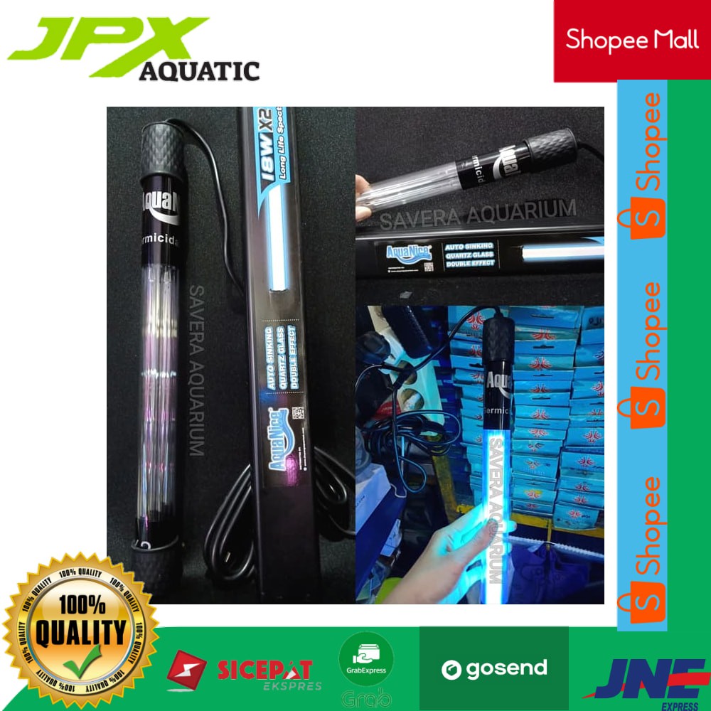 Lampu Aquarium / Lampu Aquascape /LAMPU UV AQUANICE 55 WATT / 75cm / STERILIZER / ANTI LUMUT