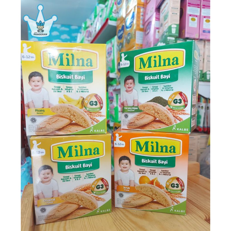 MILNA BISKUIT BAYI 6-12 BULAN 130GR