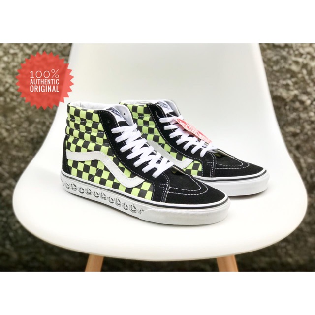 Vans Sk8-Hi Reissue (Vans BMX) Black/Sharp Green