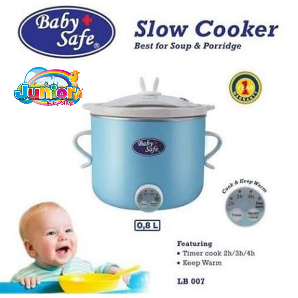 Baby Safe Slow Cooker Digital LB007 &amp; LB07M