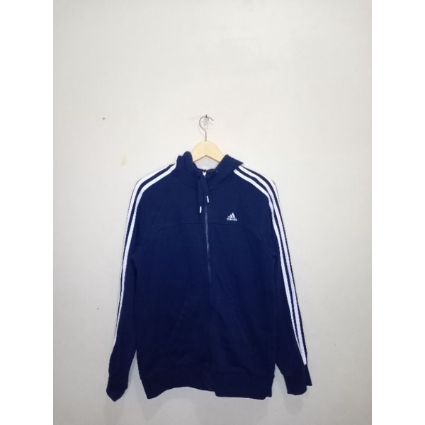 ADIDAS ESSENTIALS PERFORMANCE HOODIE ZIPPER ORIGINAL SECONDD