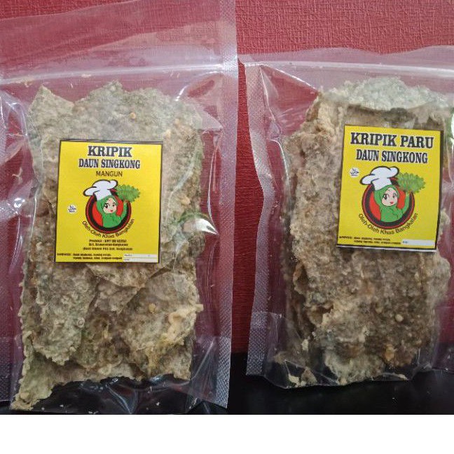 Jual Keripik Daun Singkong Rasa Paru Tanpa Pengawet Shopee Indonesia