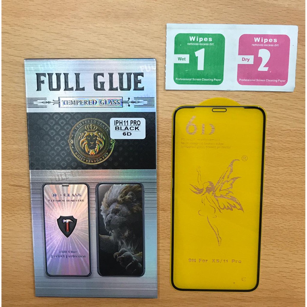 Tempered Glass Full Glue IPHONE 11 PRO 5.8 inch 6D / Anti gores kaca IPHONE 11PRO 6D / Iph 11 pro