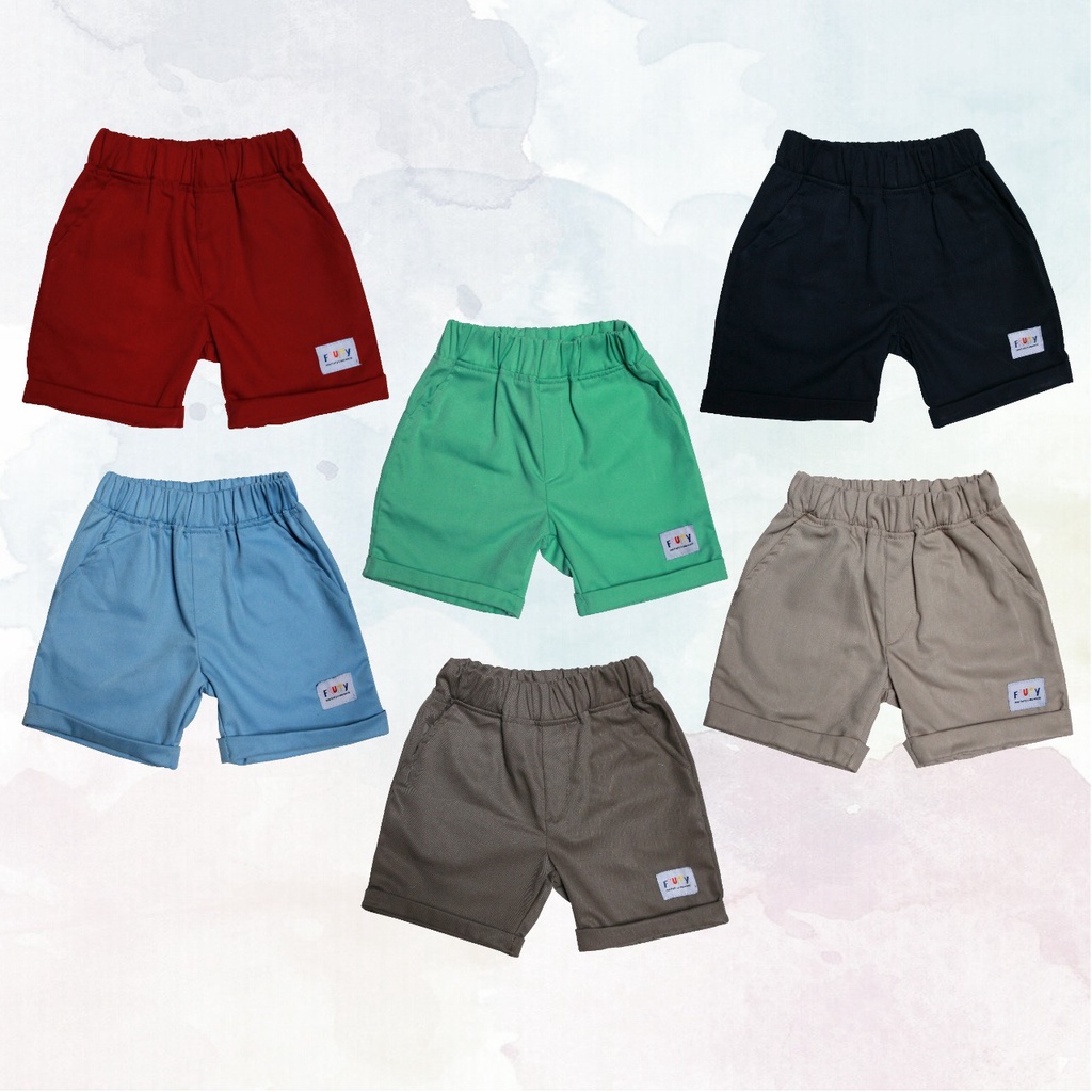 CELANA CHINOS PENDEK ANAK/CHINOS COTTON SHORTS/CELANA PENDEK ANAK CHINOS