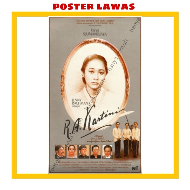 poster film lawas R.A.Kartini