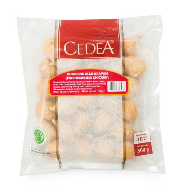 

CEDEA FISH DUMPLING CHICKEN 500GR