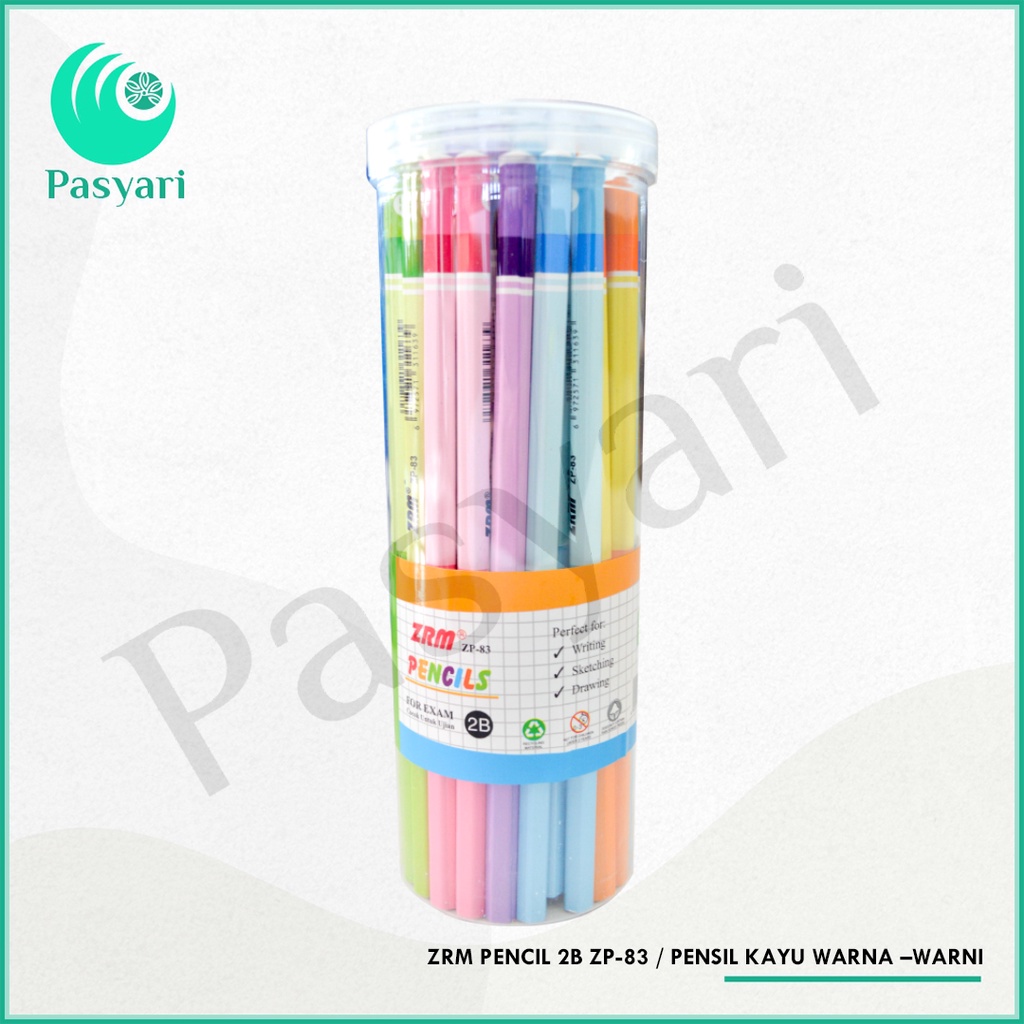 

Zrm Pencil 2b Zp-83 / Pensil Kayu Warna –Warni
