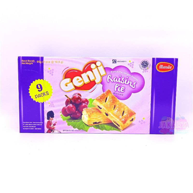 

(BISKUIT) MONDE RAISIN PIE 95G