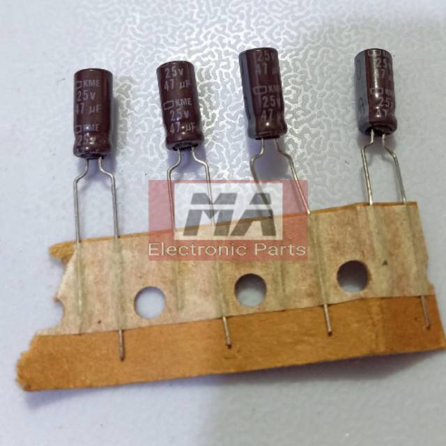 Elco 47uf/16v sampai 47uf/63v