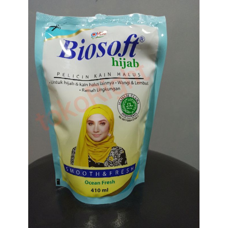 yuri biosoft hijab refill 410ml
