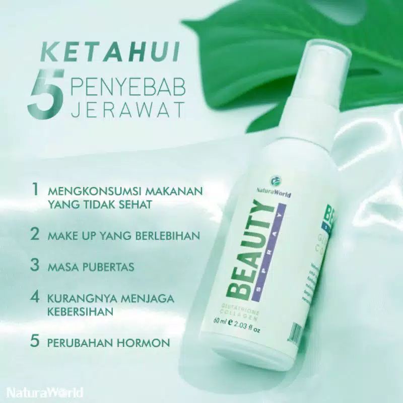 natura beauty spray 60 ml original