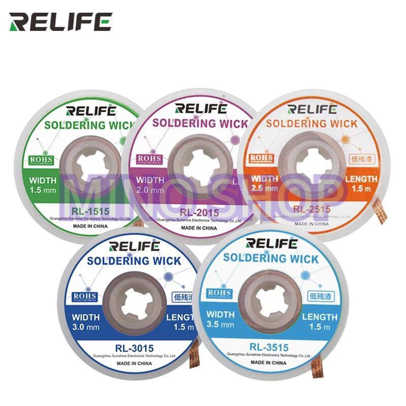 SOLDERING WICK - KAWAT PEMBERISH TIMAH RELIFE