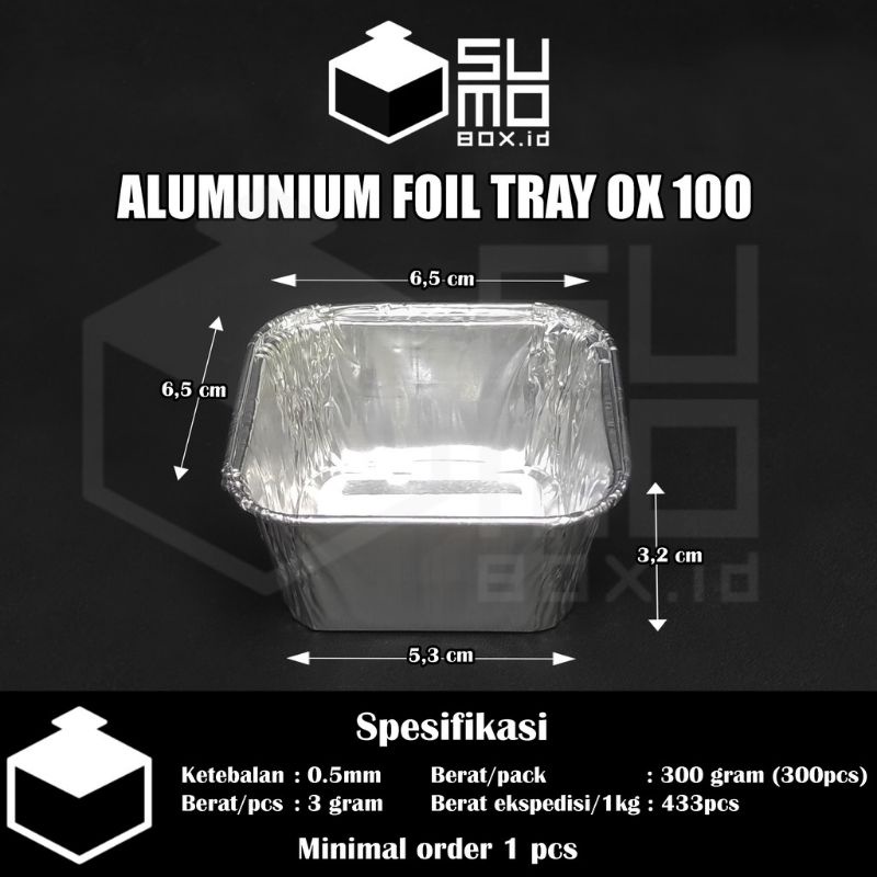 

Aluminium Tray | Ox-100 | Isi 100