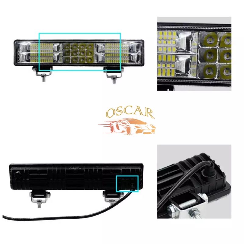 Lampu Tembak CWL Cree 60 Mata LED &amp; 28 Mata LED 12V Dan 24V Lampu Sorot Mobil &amp; Motor