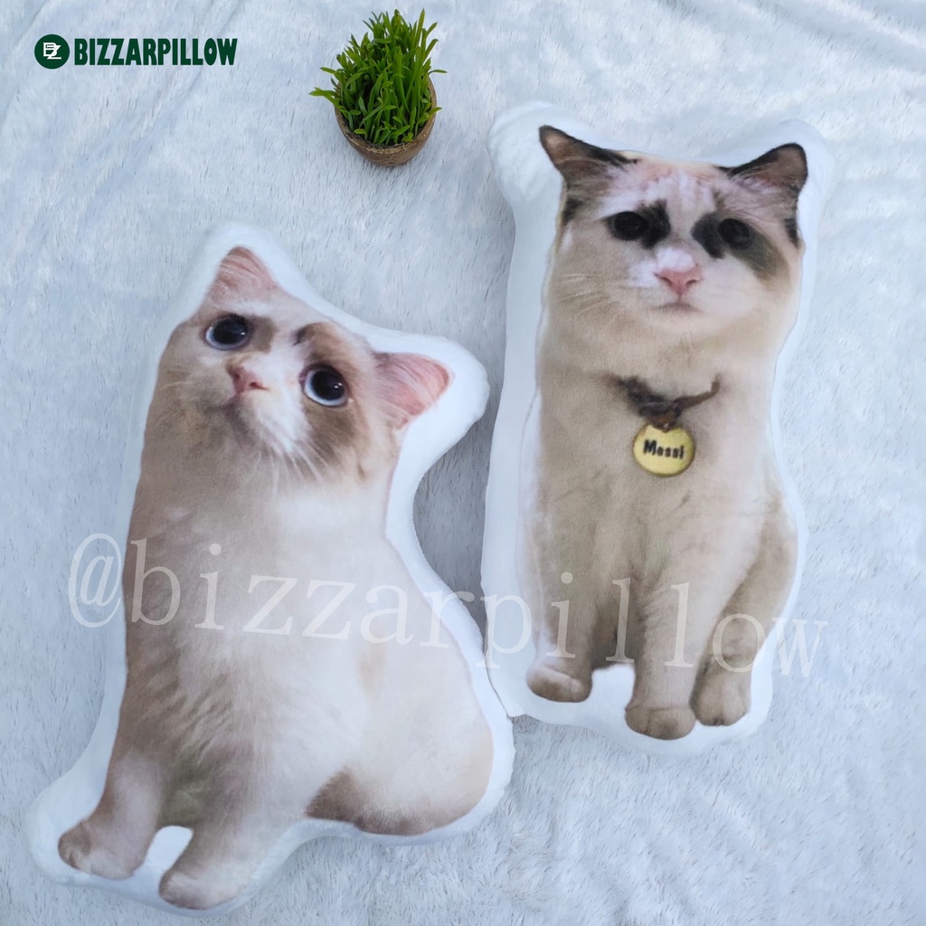 Bizzarpillow Bantal Anabul Custom Anjing / Kucing Size L BZ304