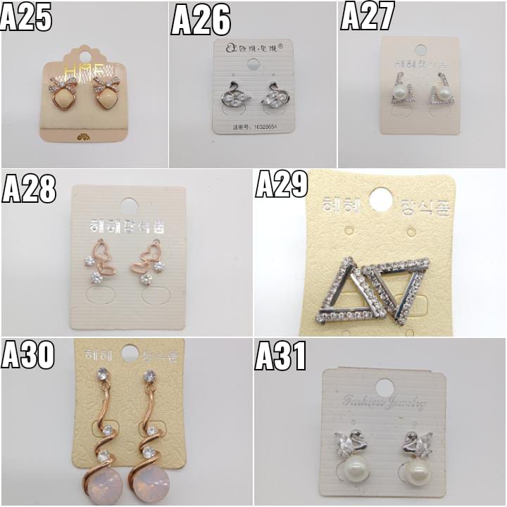 TERBARU Anting Fashion Wanita Korea Aksesoris TerMurah