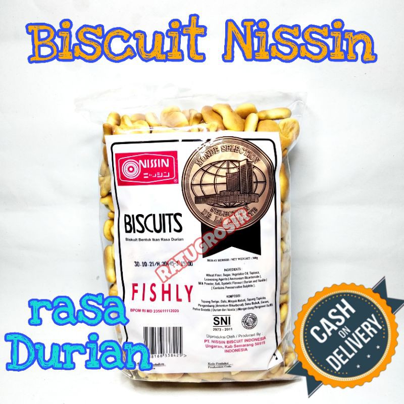 

Biskuit Kering Nissin Rasa Durian 300 gram