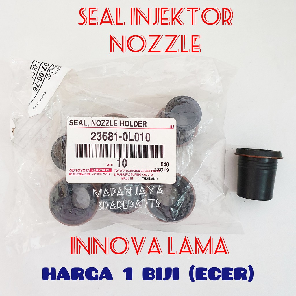 SEAL INJEKTOR NOZZLE INNOVA LAMA ORIGINAL ASLI