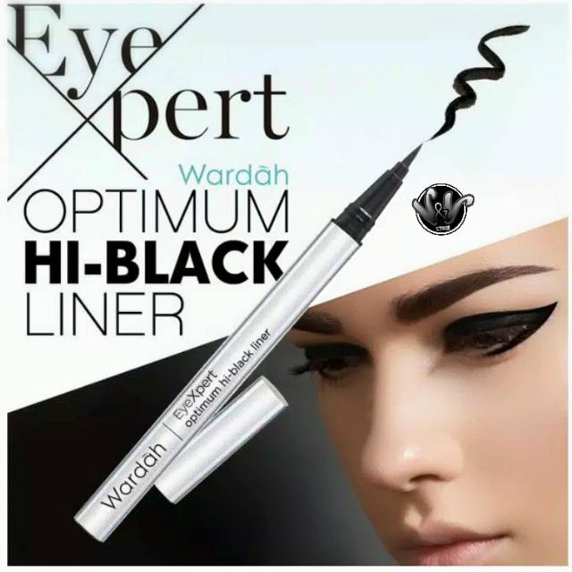 WARDAH EYEXPERT OPTIMUM HI-BLACK LINER/WARDAH/WARDAH EYELINER/EYELINER WARDAH/EYELINER/KOSMETIK MATA
