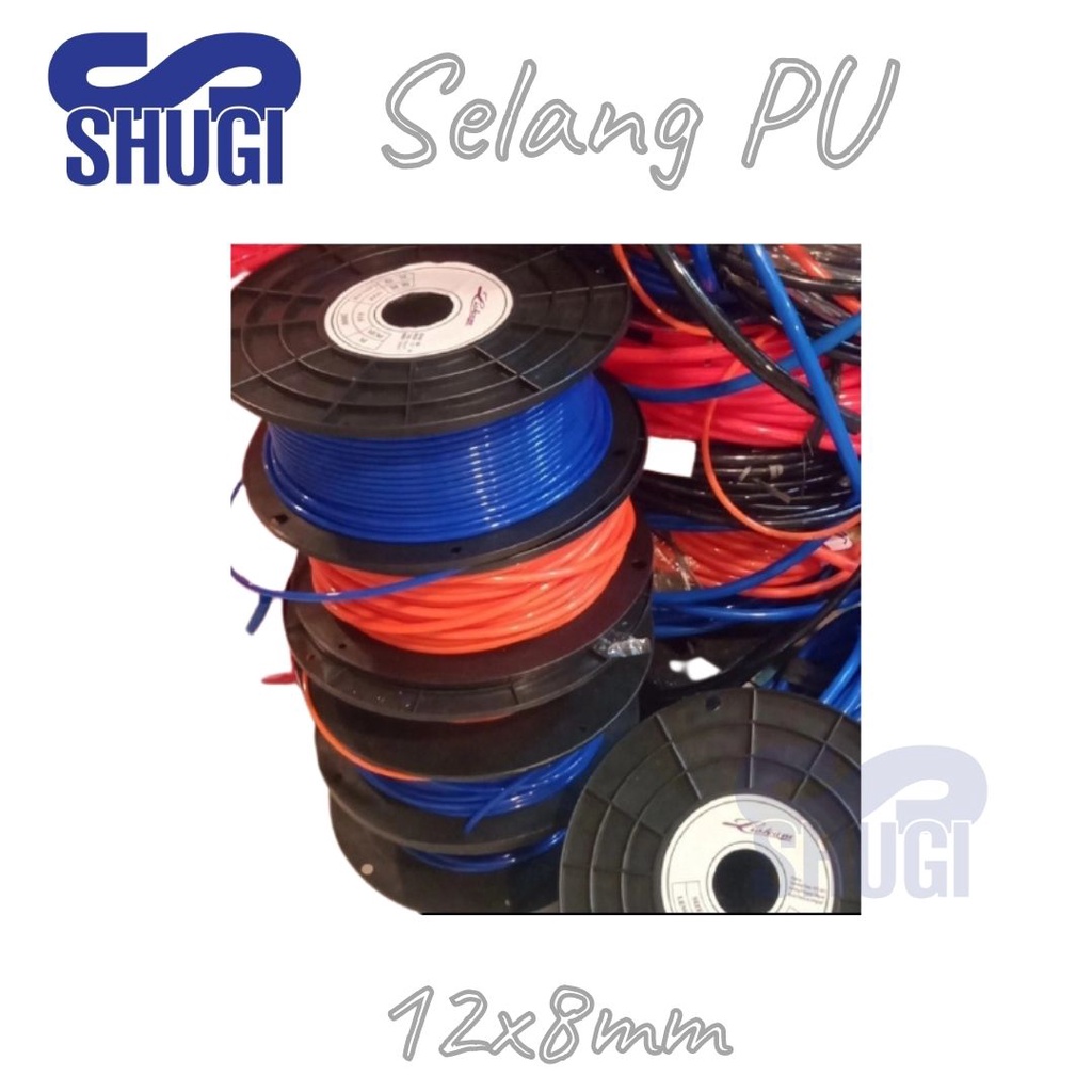 Selang PU 12x8mm 1 ROLL