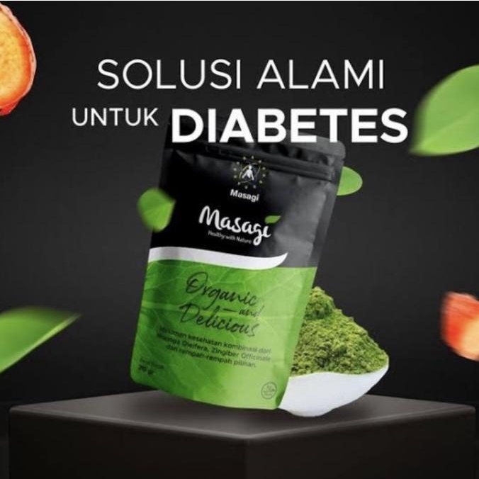 Masagi Obat Herbal Diabetes 215gr