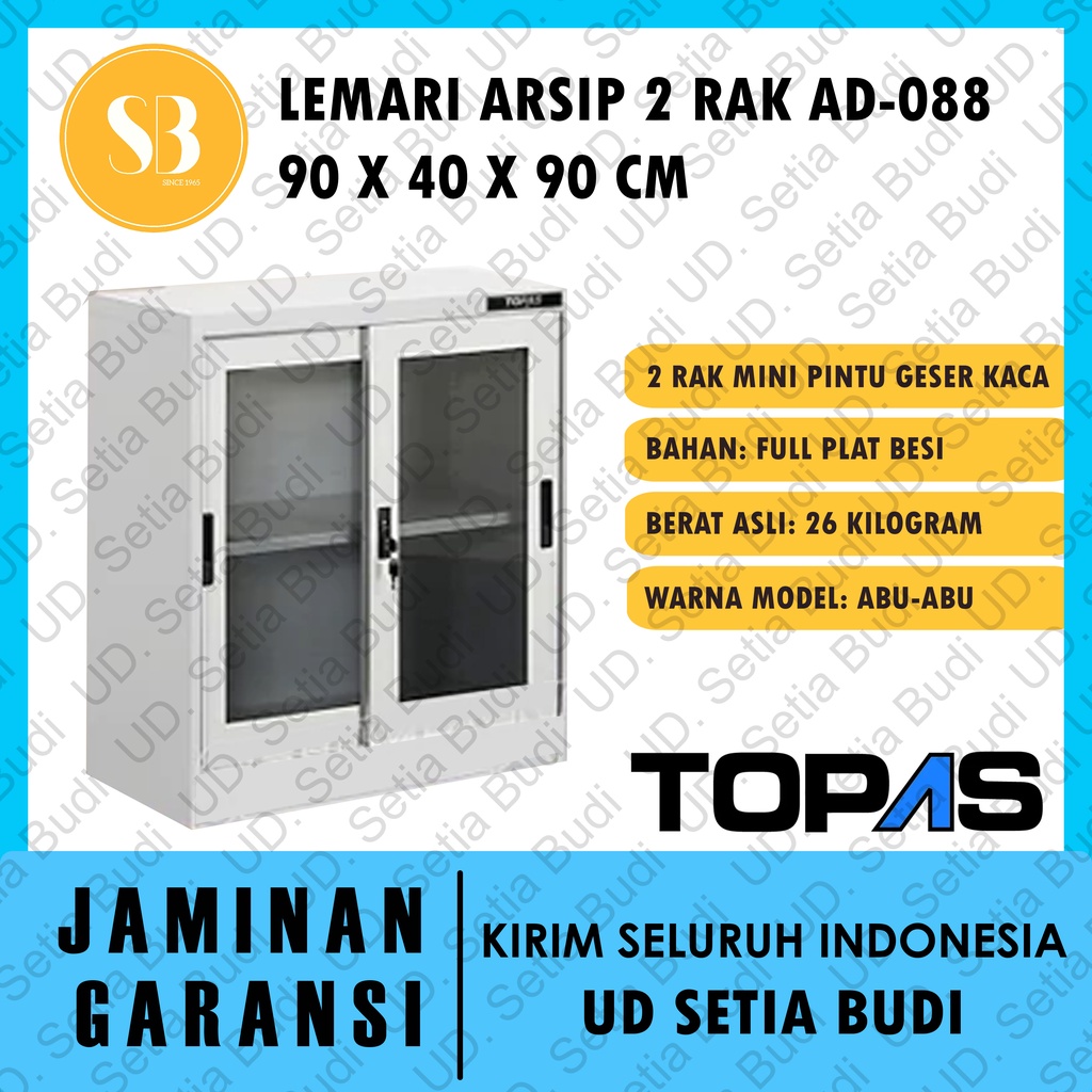 Lemari Katalog Besi TOPAS AD 020