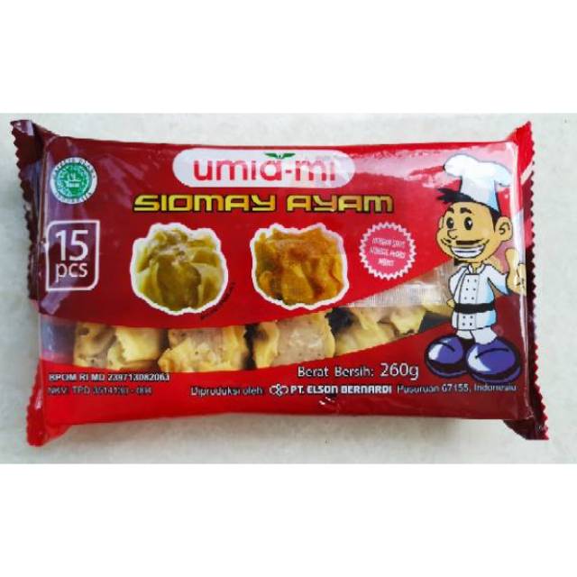 

Siomay Ayam umia-mi isi 15 pcs