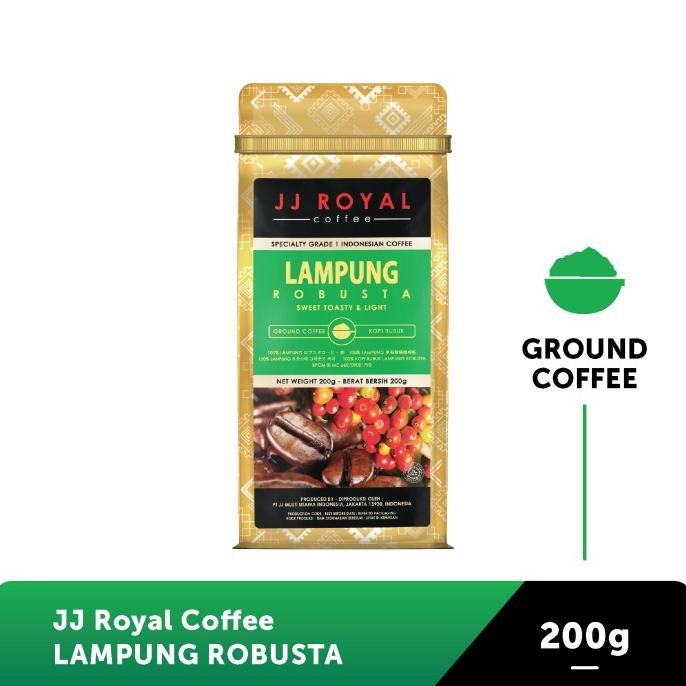 

TERLARIS Coffee/Kopi JJ Royal Lampung Robusta Ground Bag 200g/MINUMAN COLLAGEN/MINUMAN YOYIC/MINUMAN DIET/MINUMAN PEMUTIH BADAN/MINUMAN KOREA/MINUMAN KEMASAN/MINUMAN KALENG/MINUMAN KOTAK/MINUMAN SEHAT HERBAL/MINUMAN SEHAT UNTUK TUBUH/MINUMAN SEHAT