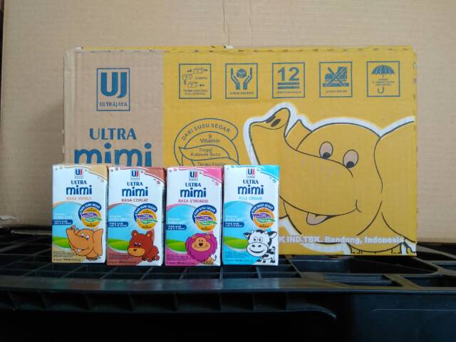 

BgKr Susu UHT Ultra Mimi Kids 125mL Varian Rasa