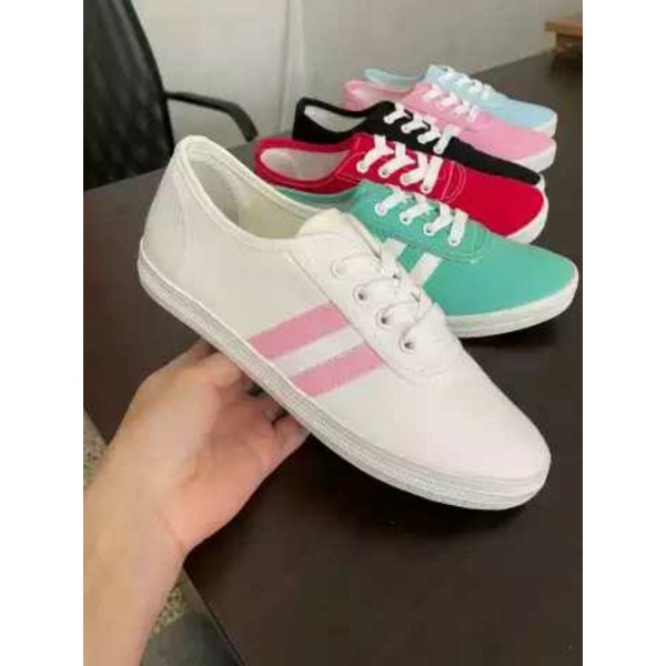 Sepatu Slipon Wanita S07 Garis2