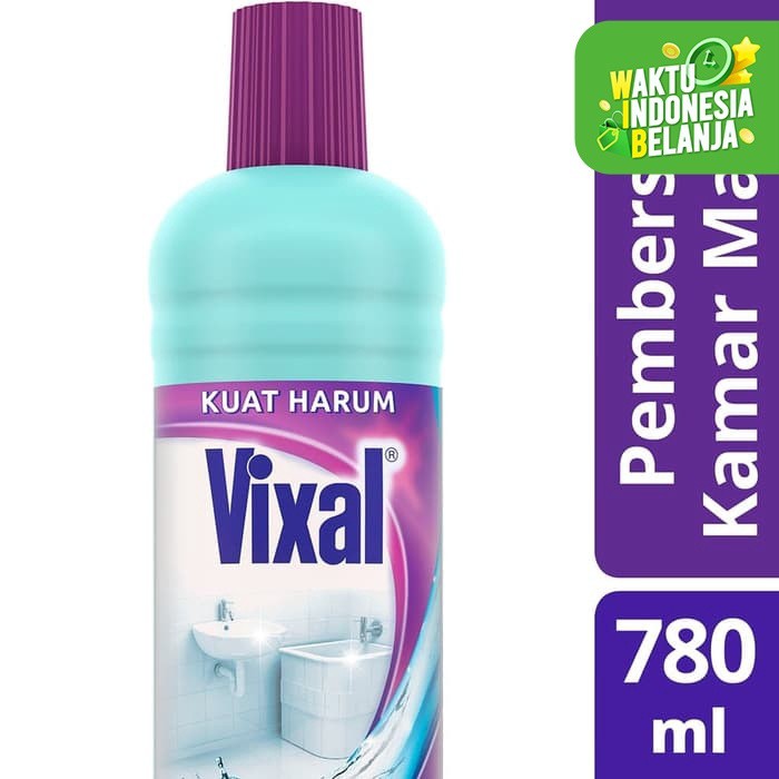 VIXAL PEMBERSIH PORSELEN KAMAR MANDI KUAT HARUM 780ML PEMBERSIH TOILET
