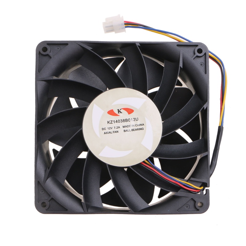 Bt KZ14038B012U Cooling Fan 4Pin Untuk whatsminer 12V 7.2A 14untuk cm M20S M21S Cooler Fans Utility Aksesori Pendingin