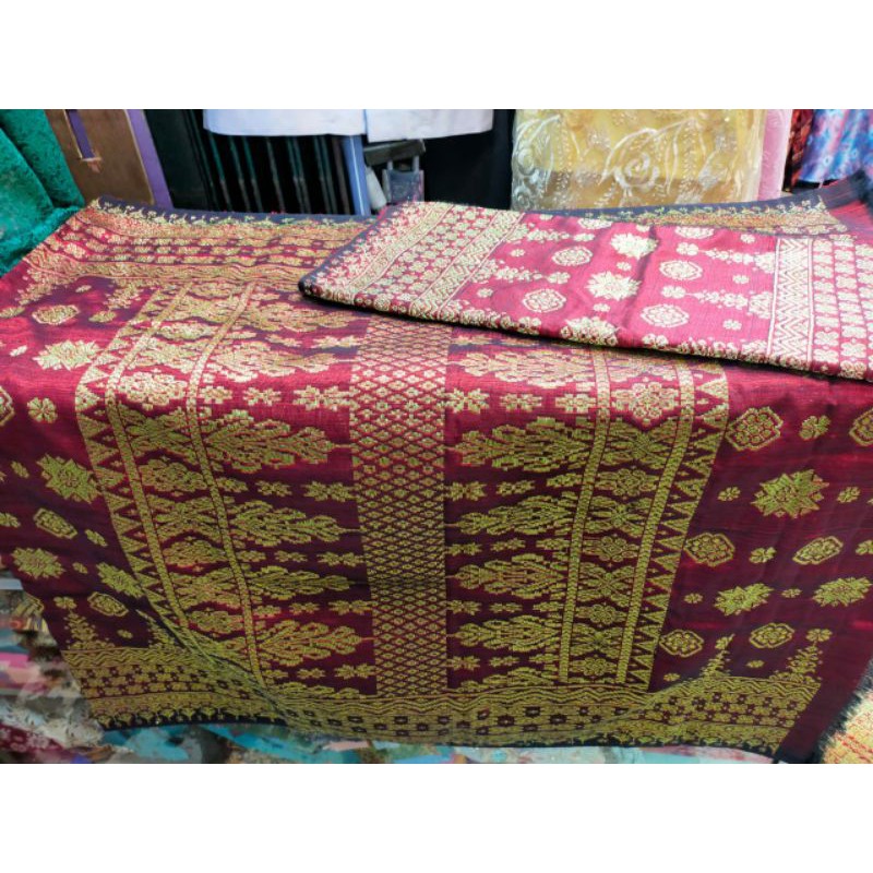 songket tenun palembang ori