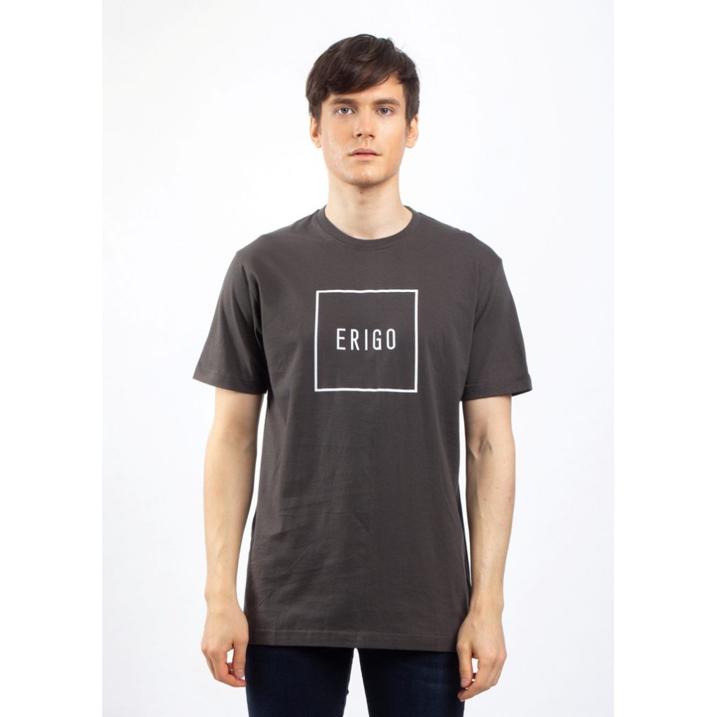 

ERIGO T - SHIRT BOX WHITE DARK GREY