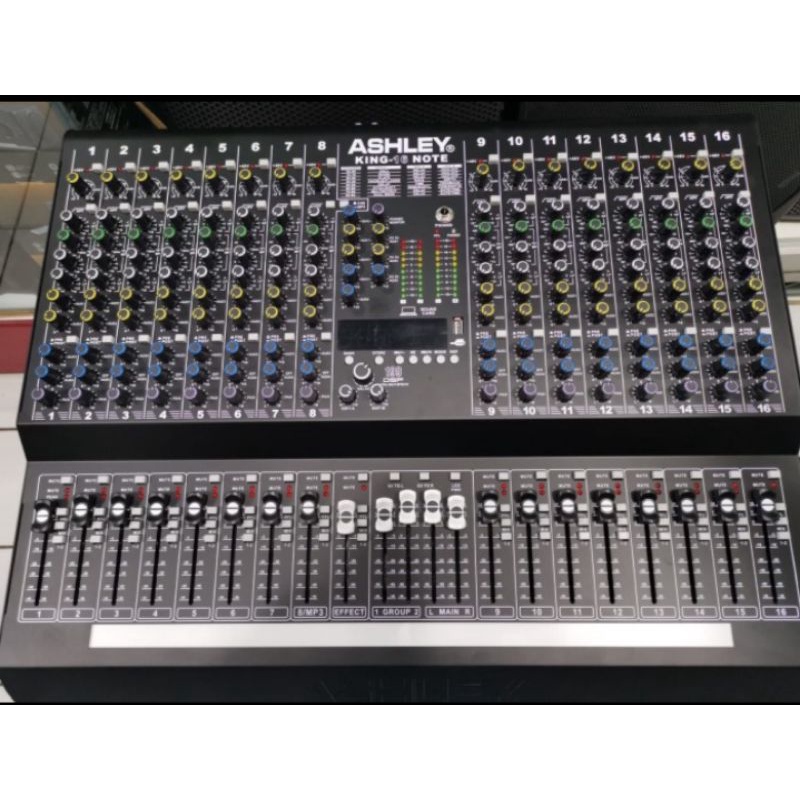 MIXER AUDIO ASHLEY KING 16 NOTE ORIGINAL KUALITAS MIXER TERBAIK