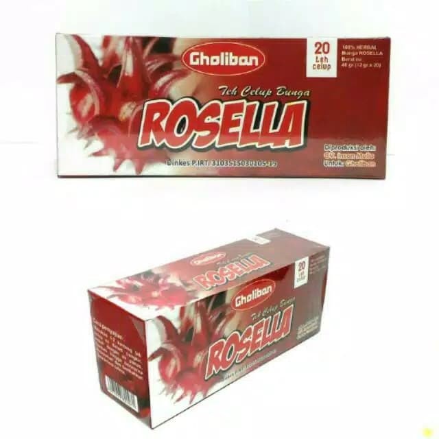 

Teh-Daun- Teh Celup/Herbal Rosella Gholiban Isi 20Pcs Murah -Daun-Teh 800 Teh-Makanan-Minuman